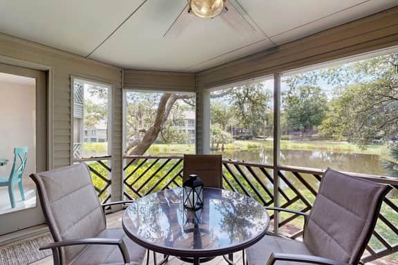 Relaxing Lagoon-View Villa Near Beach, Golf & Steps from Trails