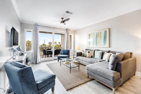 Renovated, ocean view condo w/ lovely porch - across the street from the beach