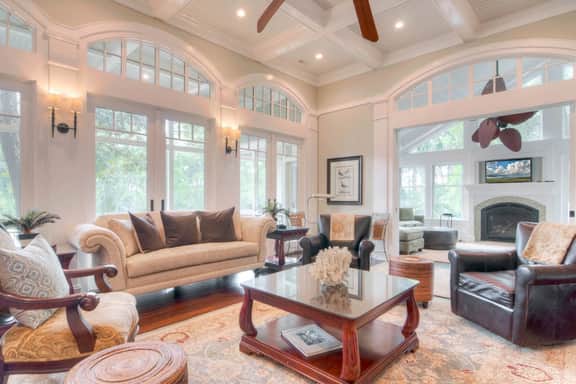 Spacious Waterfront Home with Lagoon & Golf Course Views - Near Beach