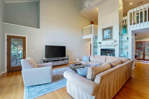 Stunning Home with river marsh views, golf course views and close beach access