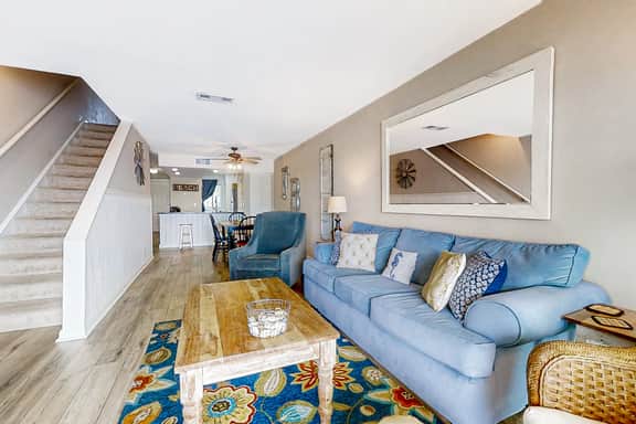 Newly renovated two-story waterfront condo with screened porch, pool, & tennis - Image 2