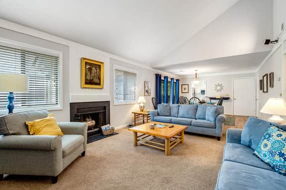 Dog-Friendly Home with Deck, Screened Porch & Woodland Views - Near Beach - Image 4