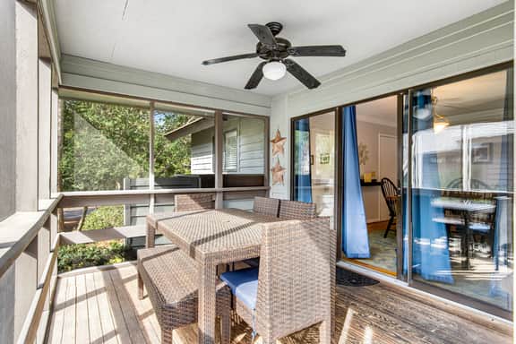 Dog-Friendly Home with Deck, Screened Porch & Woodland Views - Near Beach - Image 3