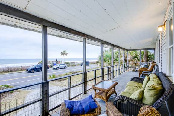 Beach Across the Street Ocean View Home w/ Roof Deck, Porch, AC - Dogs OK - Image 3