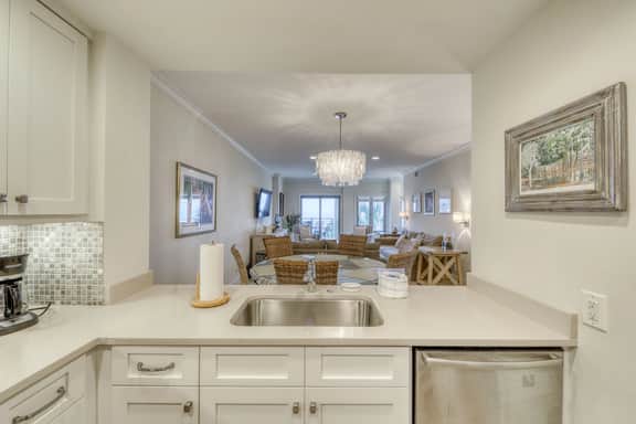 Second Floor villa w/ ocean views from deck - steps from beach for sun and sand - Image 3