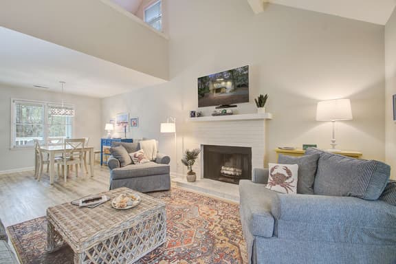 Cozy Seabrook Cottage Near Beach, Golf & Nature