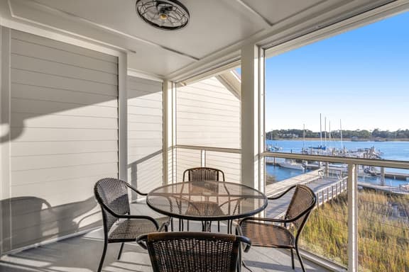 Waterfront gem with pool & amazing lanai view - near the beach, marina, & dining